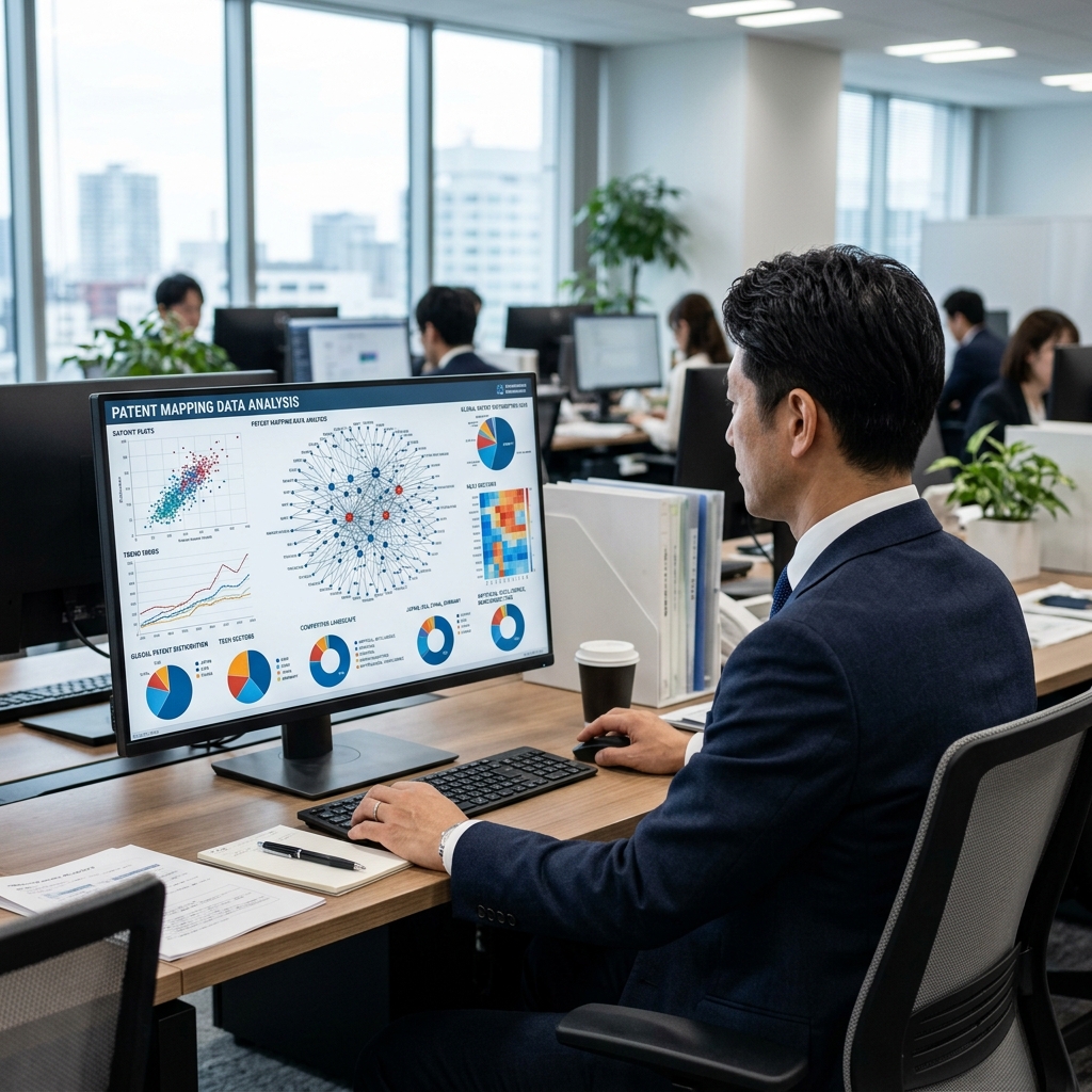 特許調査分析イメージ